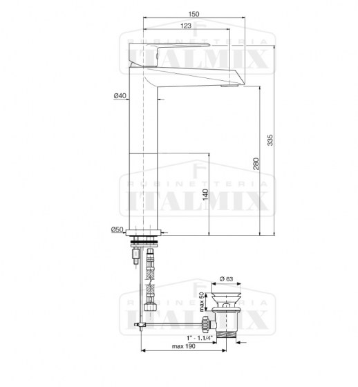 RUBINATERIA ITALMIX -UNICA UN214